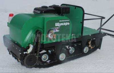 Мотобуксировщик Щукарь 380 8 л.с. передний привод, вариатор Сафари