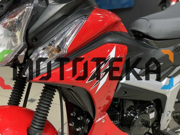 Мопед Мотомир STORM CROSS МЕХАНИКА красный | Мототека