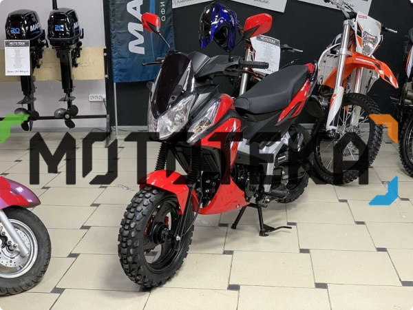 Мопед Мотомир STORM CROSS МЕХАНИКА красный | Мототека