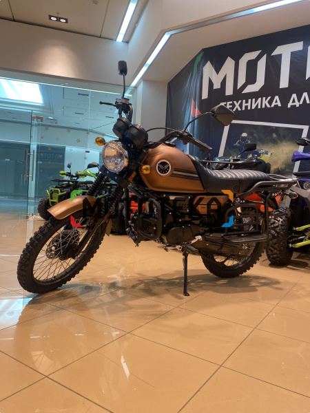 Мопед Мотомир COLT INTERNATIONAL 49.9 (110) коричневый (международная схема п/п) | Мототека