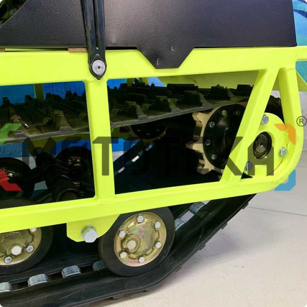 Мотобуксировщик Бурлак Хозяин - 1, 15 л.с. (металл. капот) | Мототека