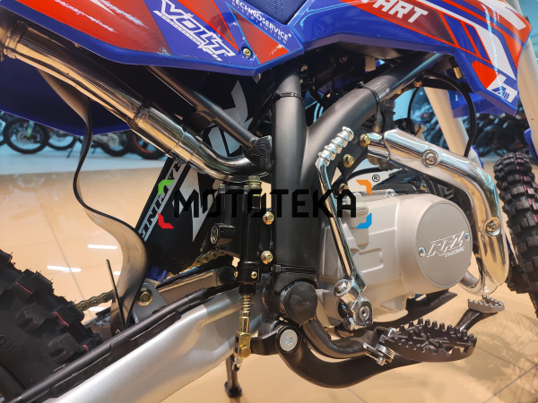 Питбайк Apollo (Аполло) RFZ Start 125 LE с фарой и электростартером 17/14 синий | Мототека