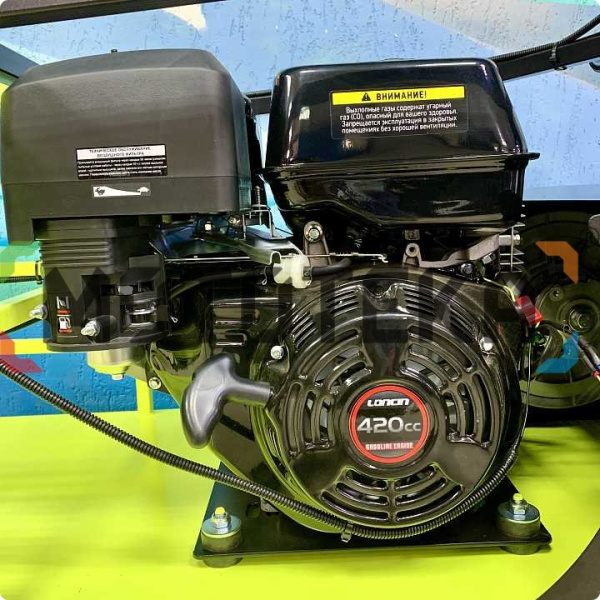 Мотобуксировщик Бурлак Хозяин - 1, 15 л.с. (металл. капот) | Мототека