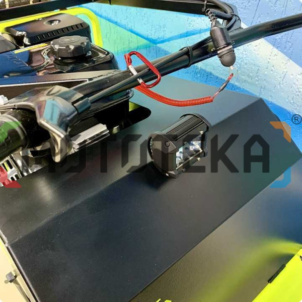 Мотобуксировщик Бурлак Хозяин - 1, 15 л.с. (металл. капот) | Мототека